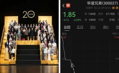 华谊兄弟沉浮录：曾是“中国影视第一股”，坐拥冯小刚、黄晓明等百位明星，